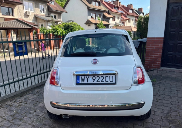 Fiat 500 cena 28400 przebieg: 102413, rok produkcji 2014 z Warszawa małe 92